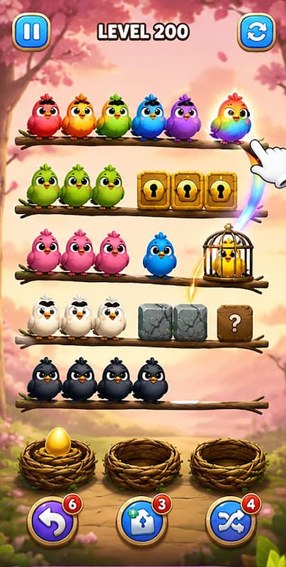 Bird Nest Sort screenshot 4