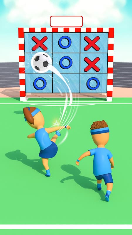 Tic Tac Toe- XOXO Football 3D screenshot 5
