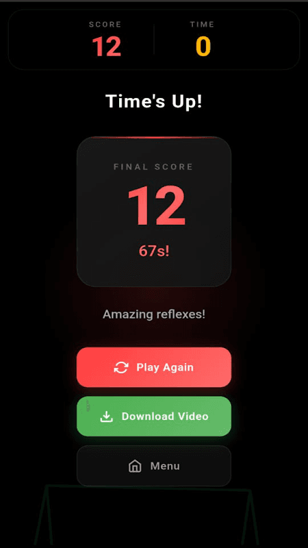 67record – Arm speed test game screenshot 3
