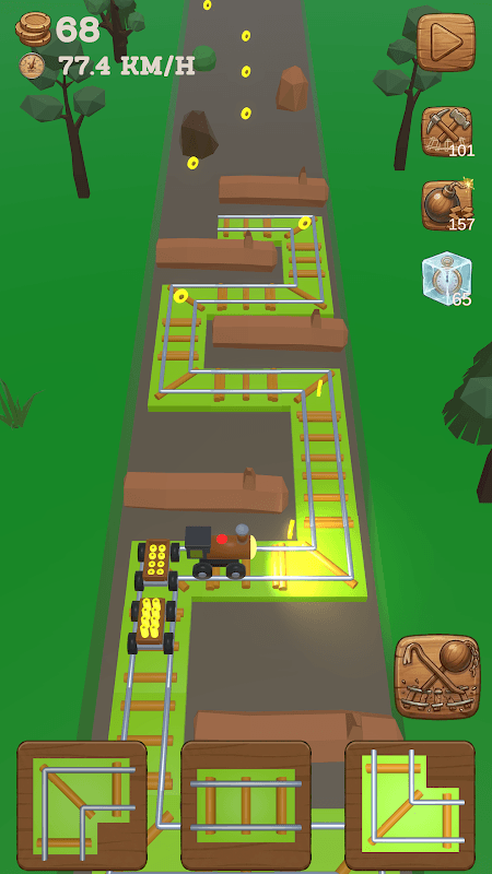 Rail Stitch: Endless Tracks screenshot 1
