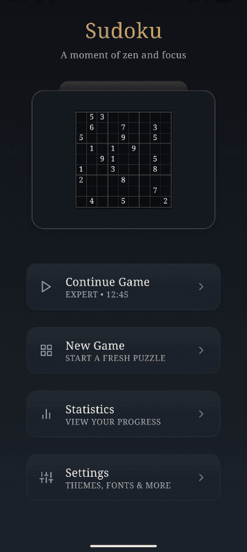 Sudoku Zen: Number Puzzle screenshot 1