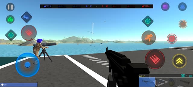 Battle Raven Field: Blue-Red screenshot 2