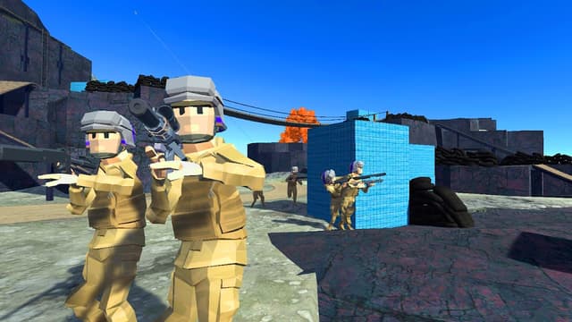 Battle Raven Field: Blue-Red screenshot 1