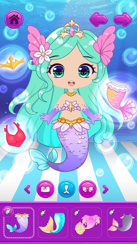 Chibi Dress Up Beauty Salon screenshot 4