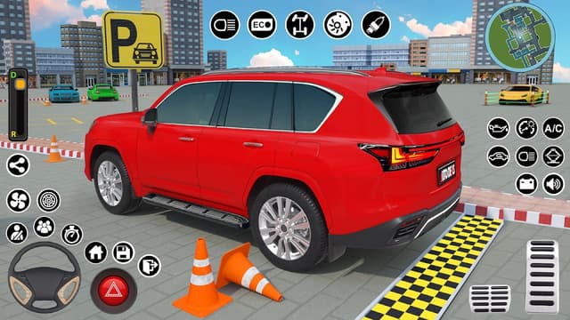 Real Prado Game: Parking Zone screenshot 2