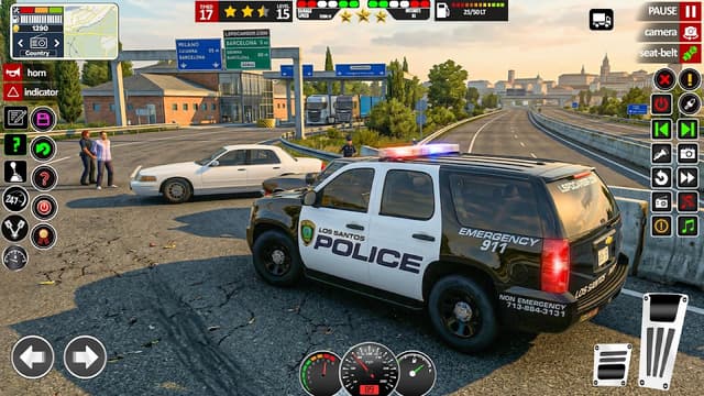 Cop Car 3D- Police Car Driving screenshot 6