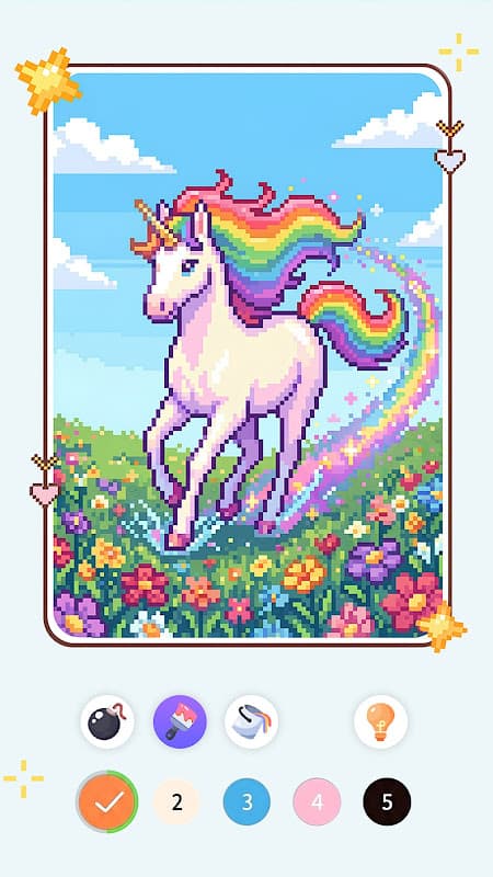 Coloring Pixel: Kids Pixel Art screenshot 5