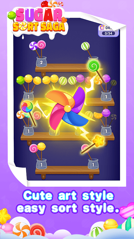 Sugar Sort Saga screenshot 1