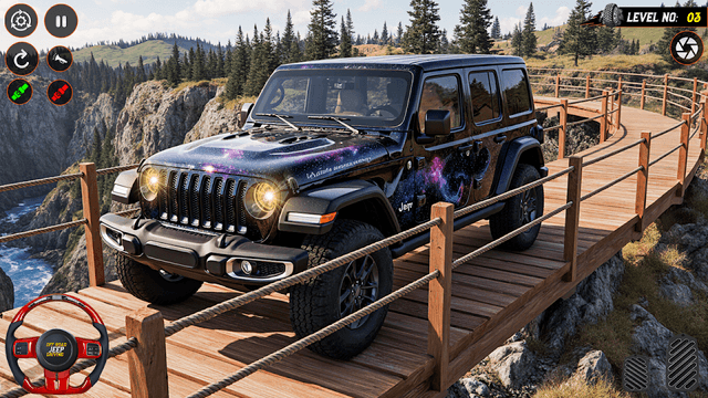 SUV Jeep 4x4 Offroad Games screenshot 4