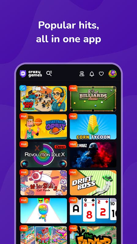CrazyGames: Play 2500+ Games screenshot 2