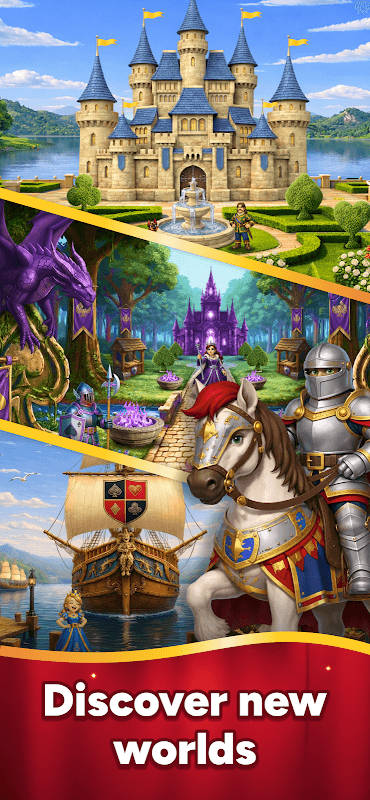 Capture 3 de Solitaire Kingdom Quest