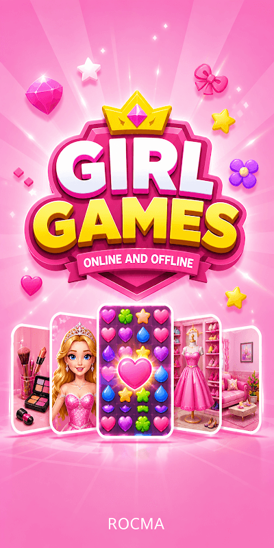 Girl Games - Offline Games screenshot 1