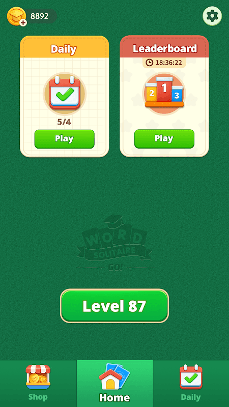 Word Solitaire Go screenshot 5
