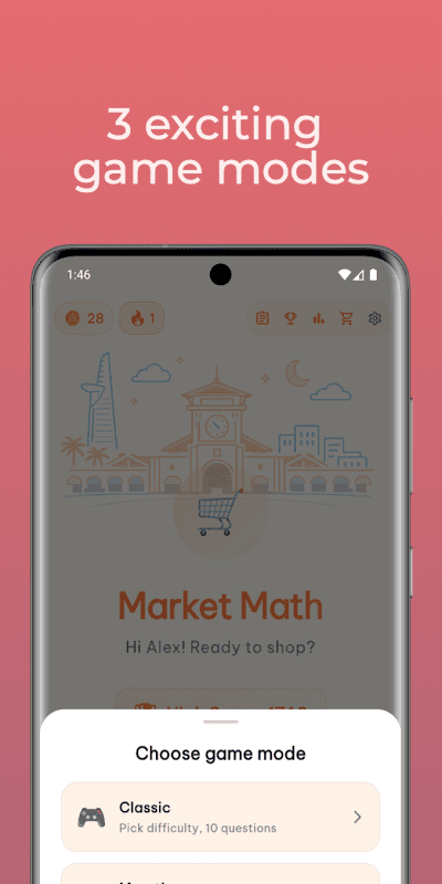 Market Math - Mental Math Game screenshot 2