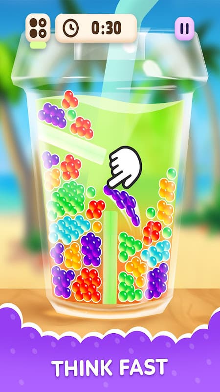 Bubble Tea: Sort & Merge screenshot 2
