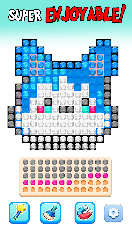 Glow Sort - Jewel Color Puzzle screenshot 4