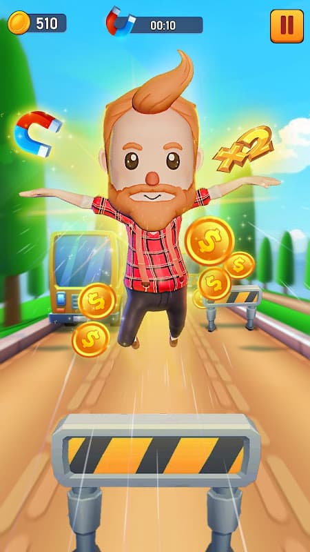 Endless Runner Game - City Run screenshot 4