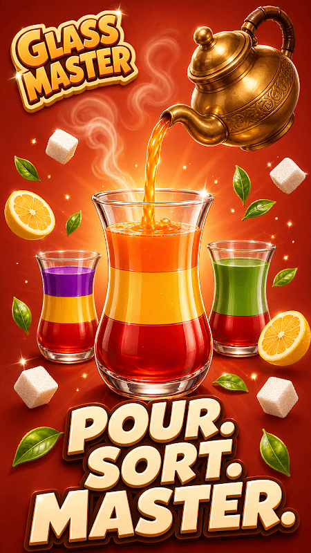 Glass Master: Color Sort screenshot 1