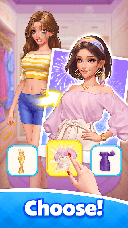 Fashion Match: Makeover Story screenshot 4