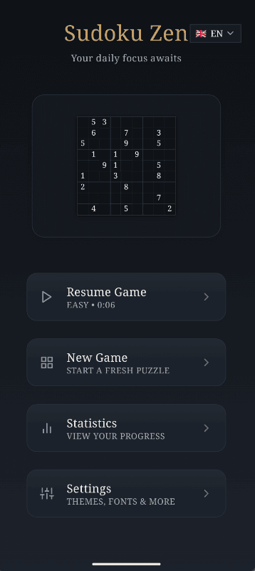 Sudoku Zen: Number Puzzle screenshot 2