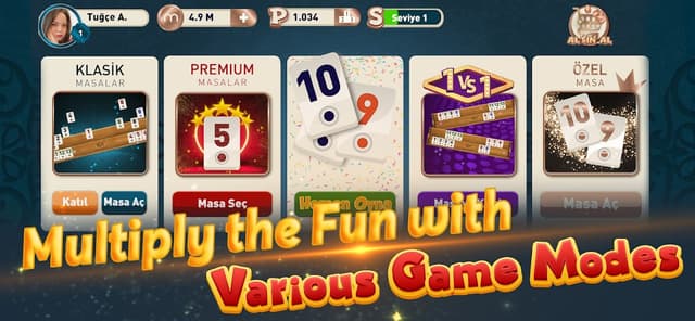 101 Okey Social Rummy Game screenshot 6