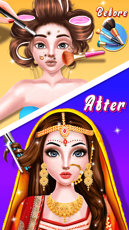 Fashion Dress up Bridal Makeup screenshot 2