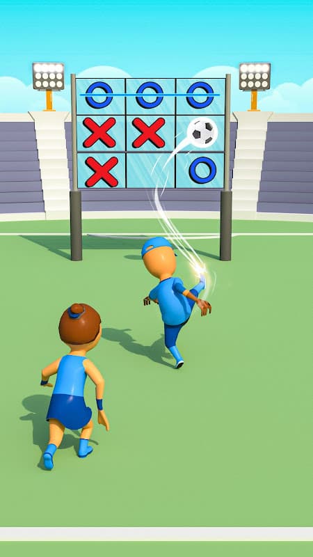 Tic Tac Toe- XOXO Football 3D screenshot 6