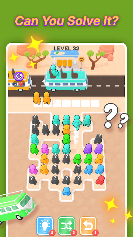 Color Bus Jam Puzzle screenshot 5