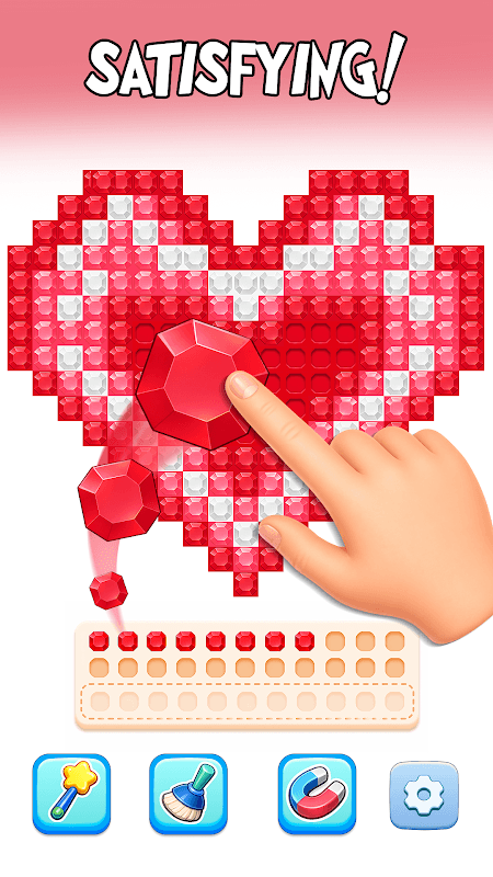 Glow Sort - Jewel Color Puzzle screenshot 2