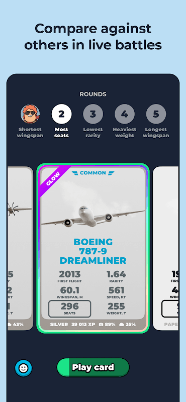 Skycards by Flightradar24 screenshot 6