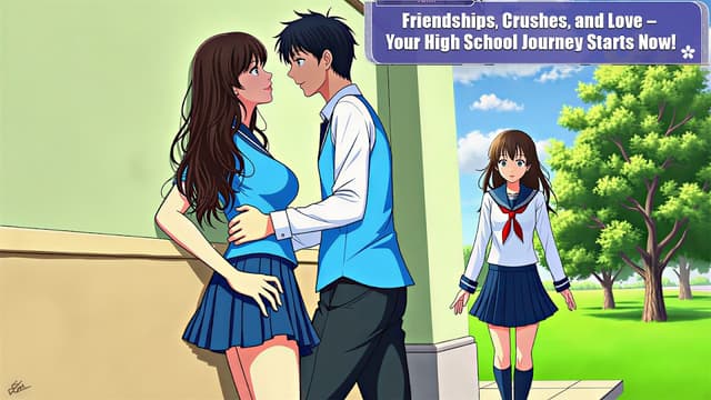 Anime School Sim Love Life 25 screenshot 2