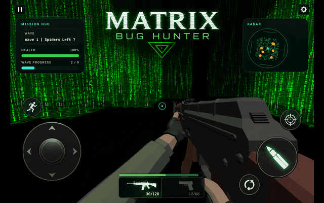Matrix Bug Hunter FPS screenshot 3