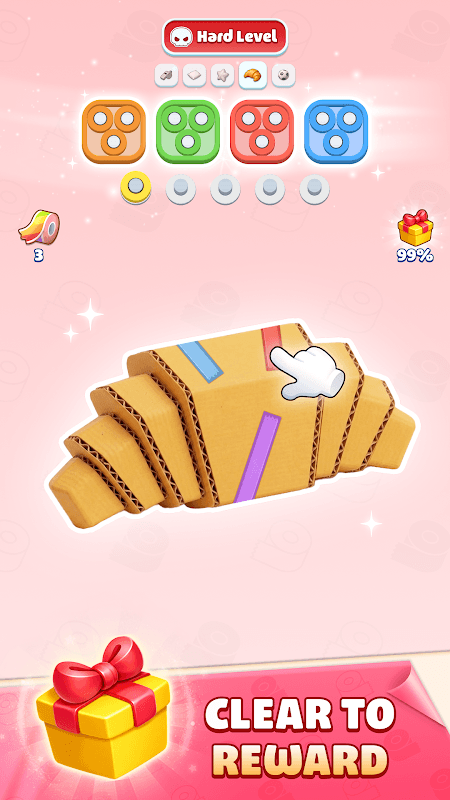 Untape Sort: Tape Puzzle 3D screenshot 5