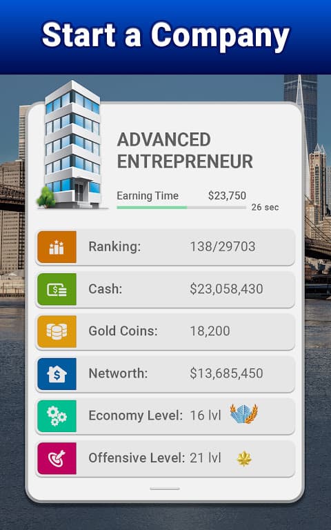 Tycoon - Business Empires Game screenshot 1