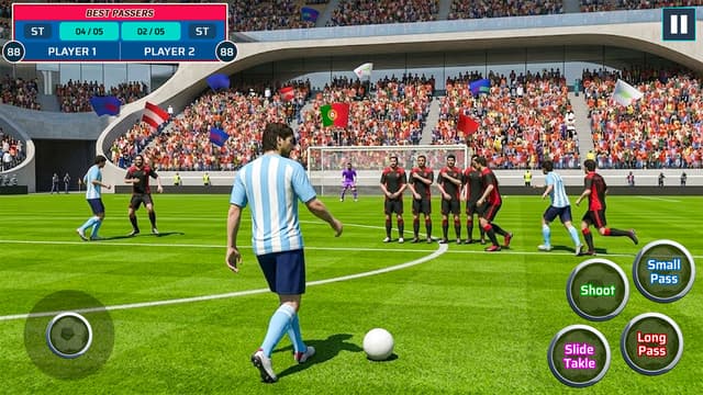 Pro Soccer Star Football Games screenshot 2
