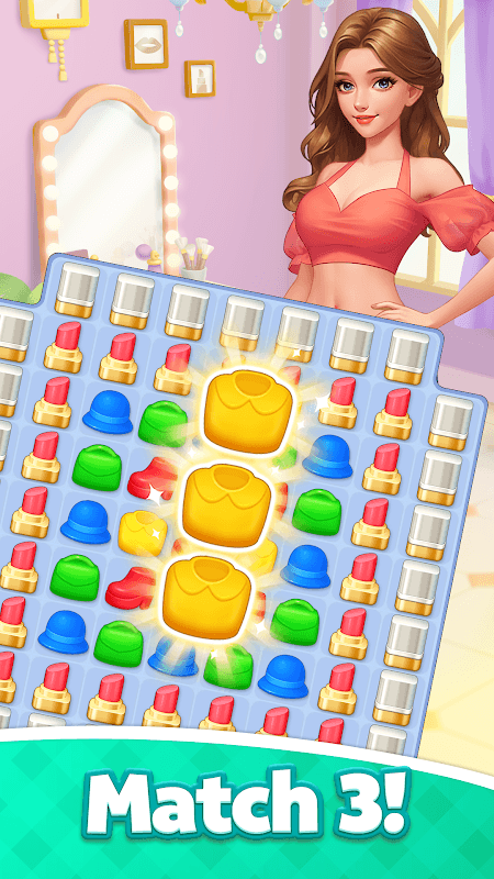 Fashion Match: Makeover Story screenshot 1