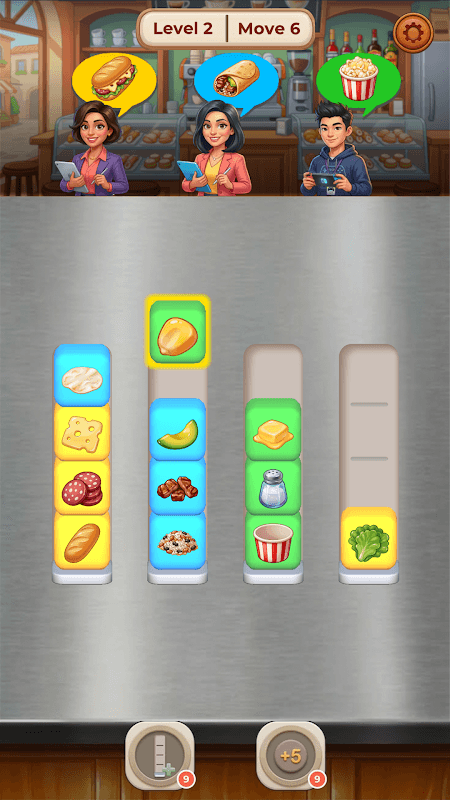 Food Stack: Match Associations screenshot 1