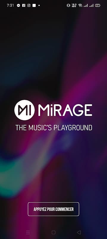 Mirage Music screenshot 1