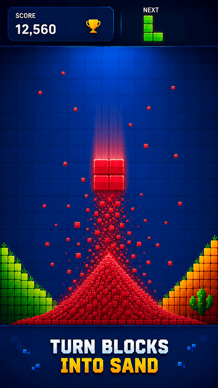 Sand Block: Color Match Puzzle screenshot 2