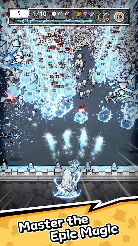 Doodle Magic: Wizard vs Slime screenshot 4