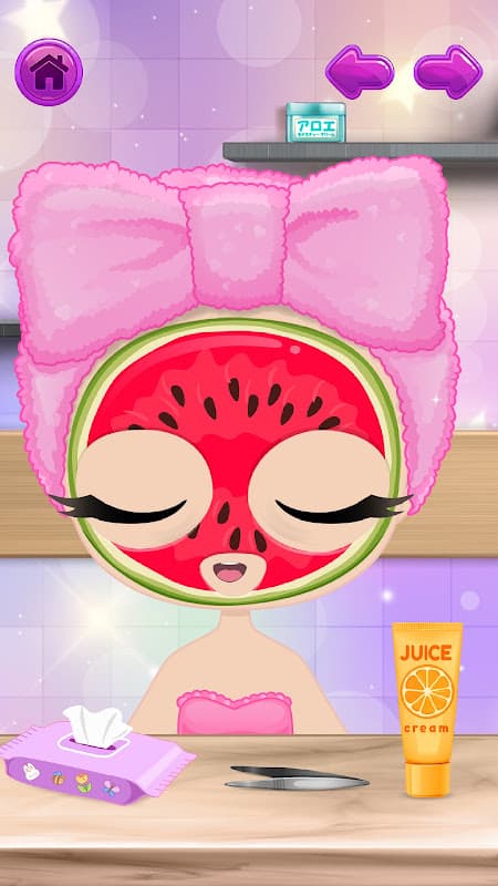 Chibi Dress Up Beauty Salon screenshot 2