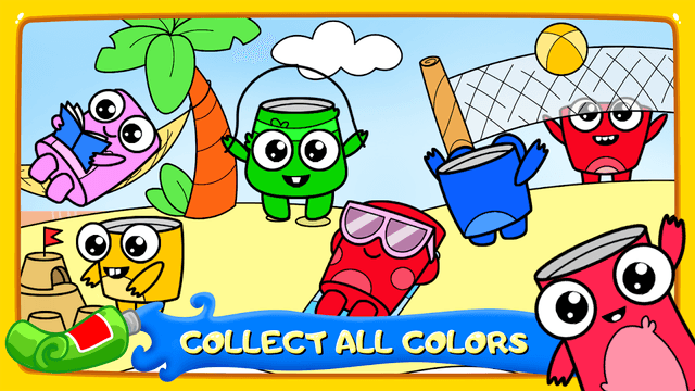 Colouring & drawing kids games screenshot 3
