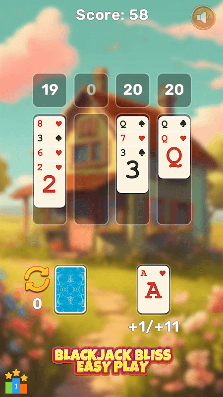 Blackjack Bliss: Easy Play screenshot 2