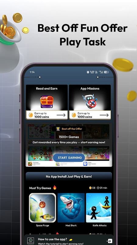 Zod Rewards | Play & Earn screenshot 3