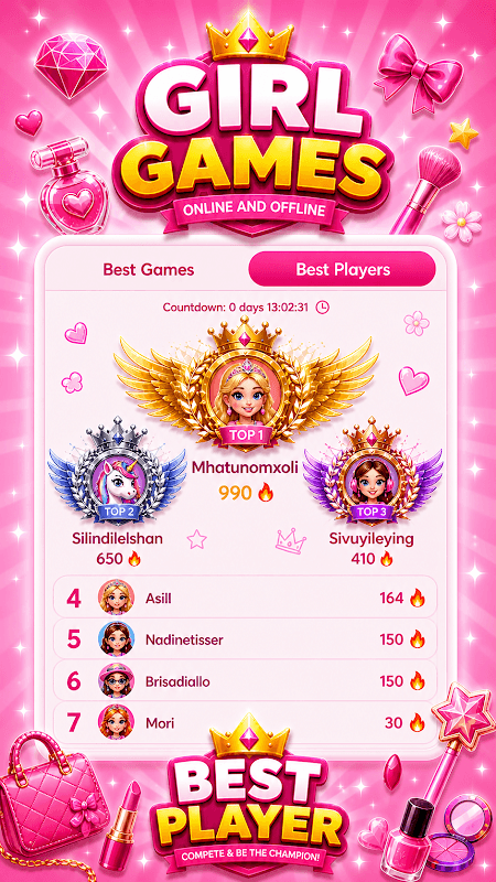 Girl Games - Offline Games screenshot 6