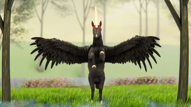 Flying Horse Simulator screenshot 5