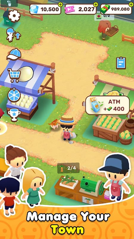 MicroTown.io - My Little Town screenshot 2