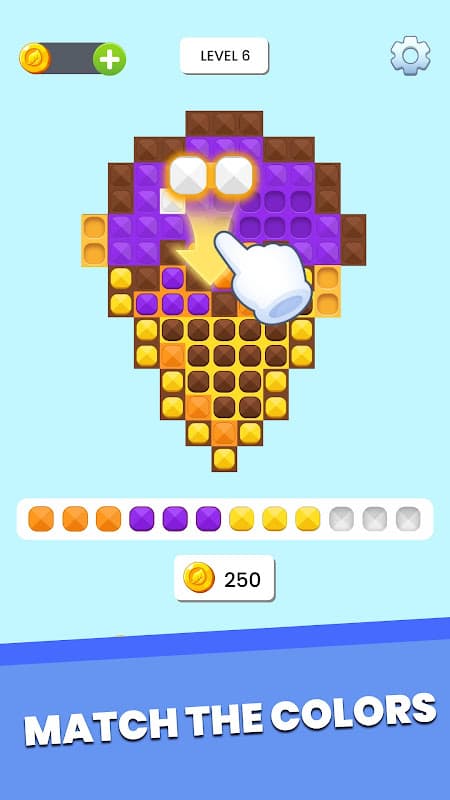 Gem Sort: Color Match screenshot 2