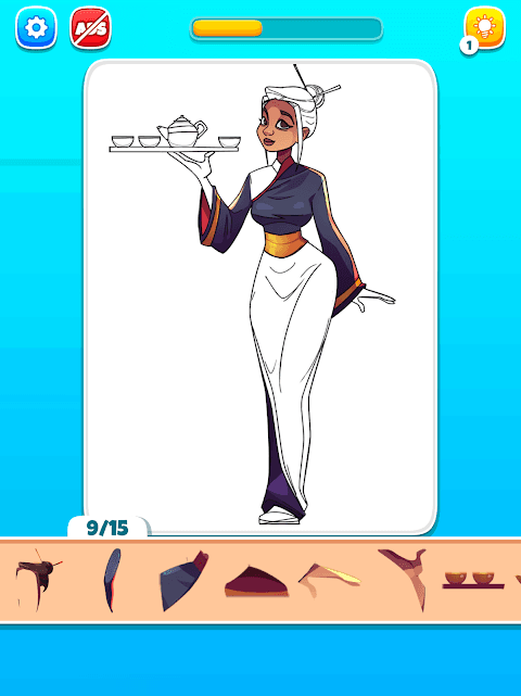 Coloring Puzzle HD Jigsaw screenshot 6