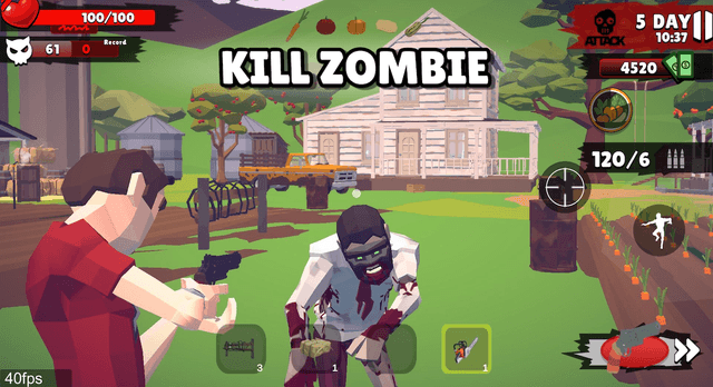 Zombie Ranch Simulator Survive screenshot 1